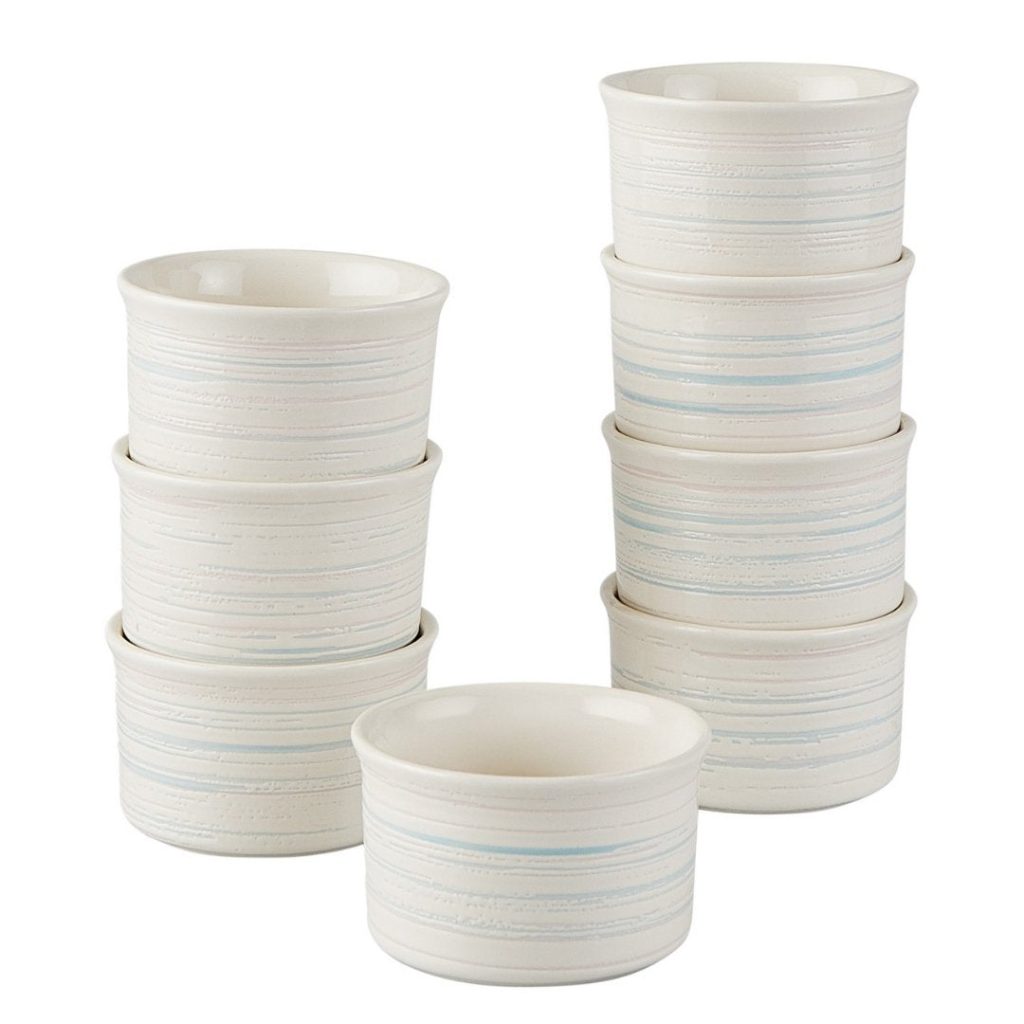 Pyrex? 8-Piece 6-ounce Ceramic Ramekin Set