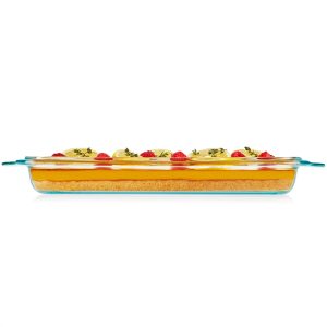 Pyrex? Shallow 9 x 13 Rectangular Glass Baking Dish