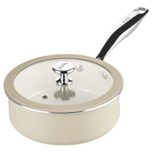 Pyrex? Ceramic Cookware 7.7-in/2qt Saucepan with Lid