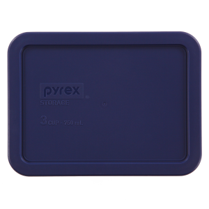 Pyrex® Blue Lid for 3-cup Rectangular Food Storage Container