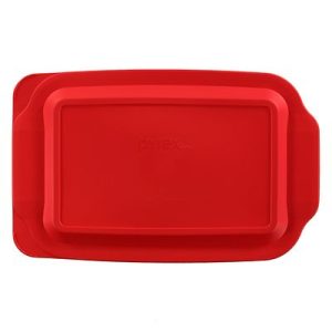 Pyrex? Red Lid for 3-quart Rectangular Glass Baking Dish