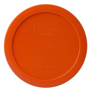 Pyrex? Orange Lid for 4-cup Glass Food Storage Container