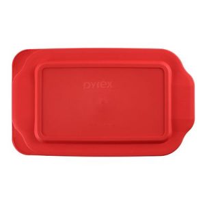 Pyrex? Red Lid for 2-quart Rectangular Glass Baking Dish